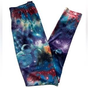 Derek Heart Galaxy Print Leggings